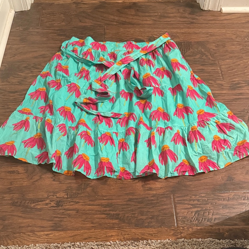 Victoria Dunn Tiered Midi Skirt - Picture 1 of 4